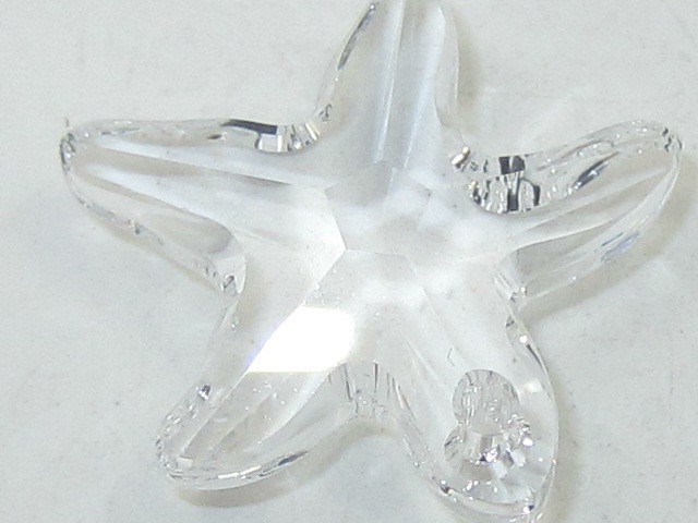 1pc. 20mm PENDANT STARFISH CRYSTAL European Rhinestone